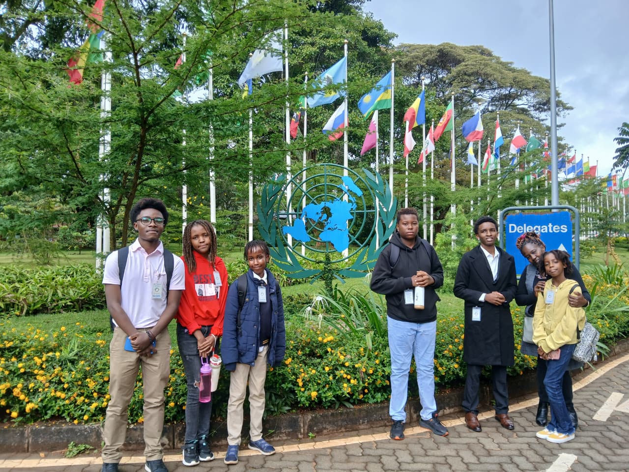 During our United Nations visit in Nairobi
